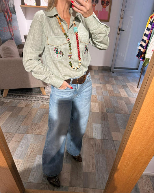 Camisa Caballos