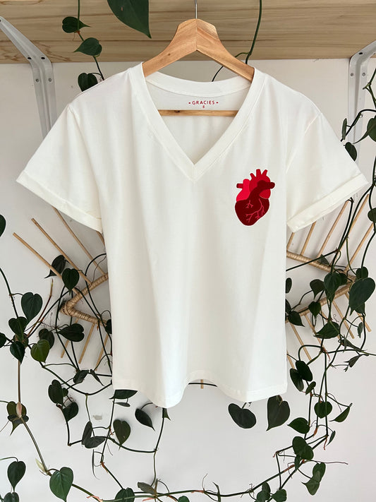 Camiseta Loved Heart