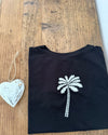 Camiseta Palmera Negra