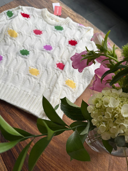 Sweater Marfil Confeti 