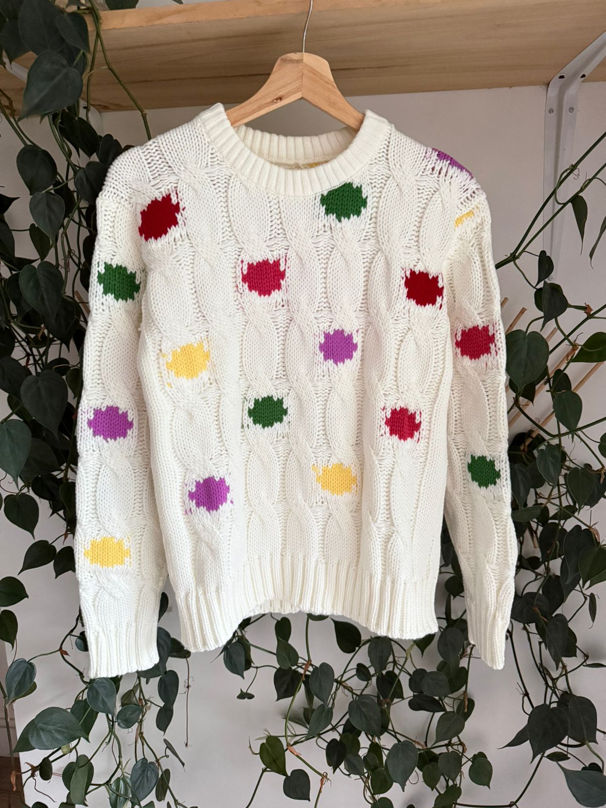 Sweater Marfil Confeti 