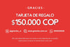 Tarjeta de Regalo Gracies